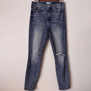 Good American Distressed Blue Good Legs Skinny Jeans - Size 10/30